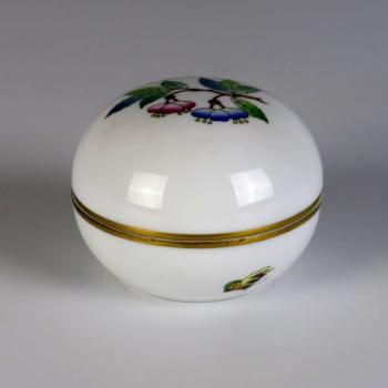 Porcelain Jar with lid, Herend Porcelain Jar with lid, Herend