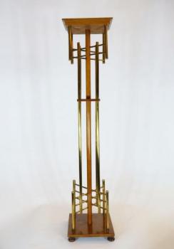 Stand - wood, brass - 1915 Stand - wood, brass - 1915