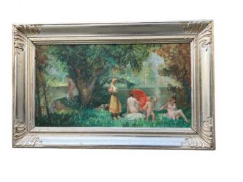 Summer Landscape - canvas - Josef Jiří Kamenický - 1940 Summer Landscape - canvas - Josef Jiří Kamenický - 1940