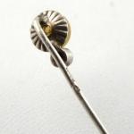 Silver pin with seed bead - Jablonec bijouterie Silver pin with seed bead - Jablonec bijouterie