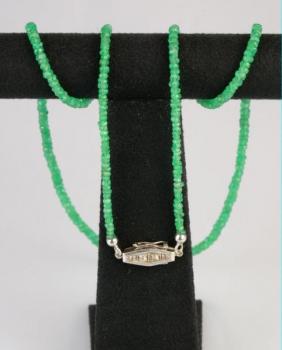 Necklace - gold, sapphire - 1930 Necklace - gold, sapphire - 1930