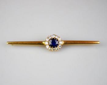 Brooch - gold, diamond - 1920 Brooch - gold, diamond - 1920