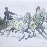 Vaclav Fiala - Russian troika with a sled Vaclav Fiala - Russian troika with a sled