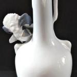 Vase with ornamental pigeon - Ilmenau, Mezler & Or Vase with ornamental pigeon - Ilmenau, Mezler & Or