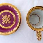 Cup with miniature of ballerina Marie Taglioni Cup with miniature of ballerina Marie Taglioni