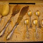 Set of spoons, serving cutlery Set of spoons, serving cutlery