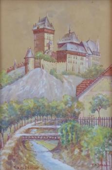 F. X. Jokel - Castle Karlstejn F. X. Jokel - Castle Karlstejn