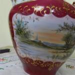 Vase from Porcelain - white porcelain - 1930 Vase from Porcelain - white porcelain - 1930