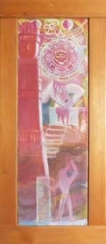 Painting - cardboard - Josef Telec - 1965 Painting - cardboard - Josef Telec - 1965