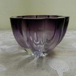 Glass Bowl - glass, cut glass - 1970 Glass Bowl - glass, cut glass - 1970