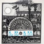 Five graphics and one ink drawing - Zenger, Lander Five graphics and one ink drawing - Zenger, Lander