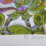 Olga Cechova - Ex libris Johan Souverein a Maria S Olga Cechova - Ex libris Johan Souverein a Maria S