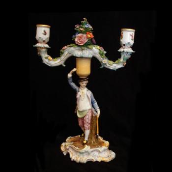 Candlesticks Meissen Candlesticks Meissen