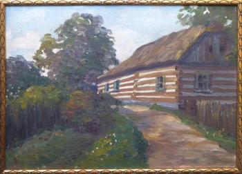 Svoboda K. B. - On the way to the log cottage Svoboda K. B. - On the way to the log cottage