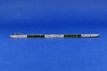 Gold Brooch - gold, brilliant cut diamond - 1940 Gold Brooch - gold, brilliant cut diamond - 1940