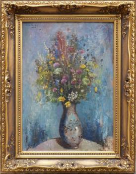 Painting - cardboard - Bohumil Stanislav Urban - 1959 Painting - cardboard - Bohumil Stanislav Urban - 1959