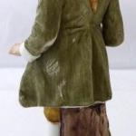 Hand-painted statue of a violinist Hand-painted statue of a violinist