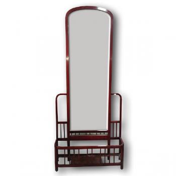Wall Mirrors - solid beech, French polish - 1911 Wall Mirrors - solid beech, French polish - 1911