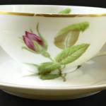 Coffee cup, with roses Du Bengale - Paris Coffee cup, with roses Du Bengale - Paris