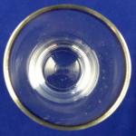 Pitcher with glasses and silver line Pitcher with glasses and silver line