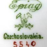 Art Nouveau mocca cup, gilded wreath - Epiag Art Nouveau mocca cup, gilded wreath - Epiag