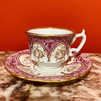Cup and Saucer - Dalovice-Dallwitz - 1850 Cup and Saucer - Dalovice-Dallwitz - 1850