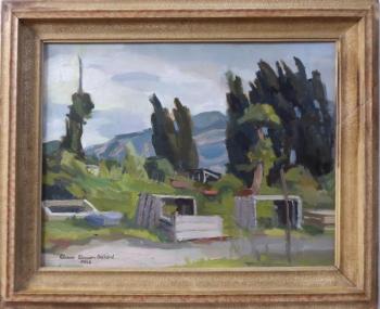 Claire Szilard - Landscape with fences Claire Szilard - Landscape with fences