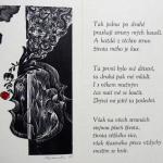 Anna Grmelova, Vaclav Krupka - Two woodcuts, Poems Anna Grmelova, Vaclav Krupka - Two woodcuts, Poems