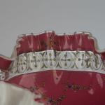 Glass Bowl - pink glass, opal glass - Harrachov, Bohemia 1890 - 1890 Glass Bowl - pink glass, opal glass - Harrachov, Bohemia 1890 - 1890