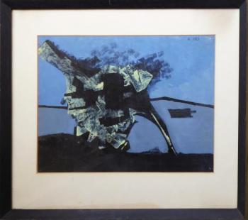 Painting - cardboard - Vojta Nolč - 1959 Painting - cardboard - Vojta Nolč - 1959