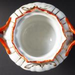 Bowl with red handles - 19th century Bowl with red handles - 19th century