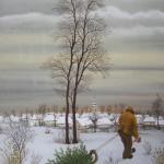 Winter Landscape - Tomo Kralj Tona - 1985 Winter Landscape - Tomo Kralj Tona - 1985