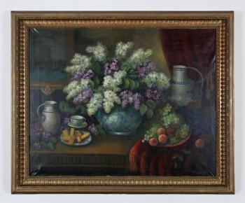 Still Life with Flowers - canvas - 1950 Still Life with Flowers - canvas - 1950
