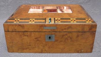 Jewelry Box Decorated - 1890 Jewelry Box Decorated - 1890