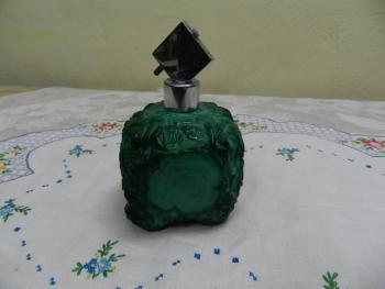 Flacon - Malachite - Ingrid, Schlevogt - 1920 Flacon - Malachite - Ingrid, Schlevogt - 1920