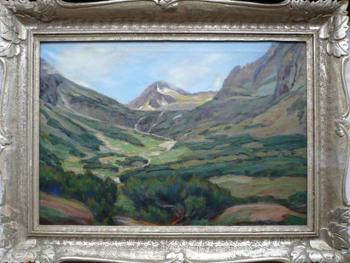 Mountain Landscape - Rudolf Walter - 1920 Mountain Landscape - Rudolf Walter - 1920