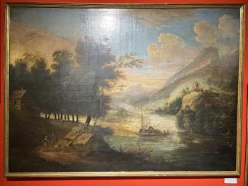 Landscape - Frederic de Moucheron - 1680 Landscape - Frederic de Moucheron - 1680