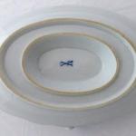Sauce bowl, gold and blue line - Meissen Sauce bowl, gold and blue line - Meissen