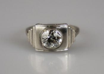 Ring - silver, gold - 1925 Ring - silver, gold - 1925