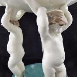 Putti carrying bowl, Michael Powolny style - Golds Putti carrying bowl, Michael Powolny style - Golds