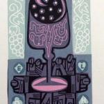 Miroslav Houra - 3x Ex libris JS, PF 1979, untitle Miroslav Houra - 3x Ex libris JS, PF 1979, untitle