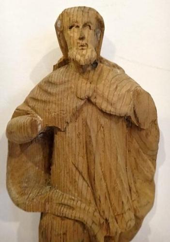Statuette without polychromy - Saint John of Nepom Statuette without polychromy - Saint John of Nepom