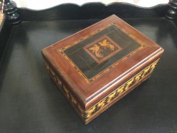 Inlaid Jewelry Box - 1920 Inlaid Jewelry Box - 1920