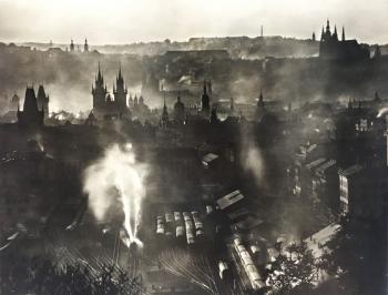 Karel Plicka: Prague - view from Vítkov Karel Plicka: Prague - view from Vítkov