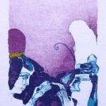 Pavel Roucka - Three color ex libris  Pavel Roucka - Three color ex libris