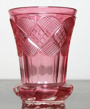 Glass Goblet - cut glass - 1840 Glass Goblet - cut glass - 1840