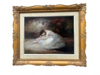 Ballerina - cardboard - Miloslava Vrbová - Štefková - 1960 Ballerina - cardboard - Miloslava Vrbová - Štefková - 1960