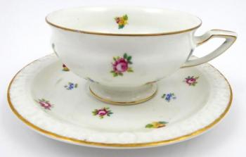 Cup and Saucer - porcelain - 1931 Cup and Saucer - porcelain - 1931