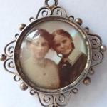 Round silver medallion, with photos - Vienna Round silver medallion, with photos - Vienna