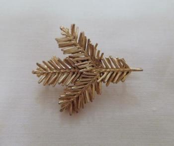 Twig Shaped Brooch - silver - 1920 Twig Shaped Brooch - silver - 1920
